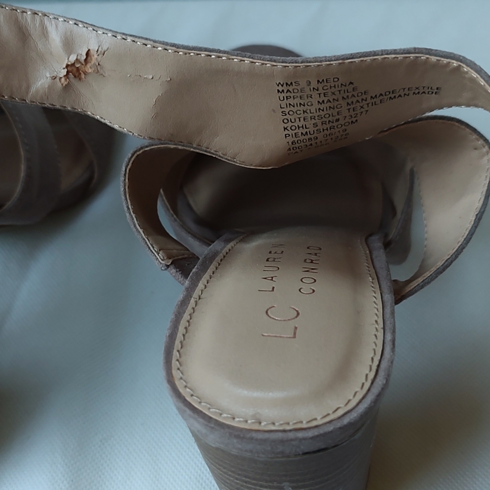 LC Lauren Conrad Pie sandals - Picture 9 of 9